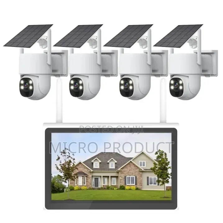 Solar Powered Multi Lens NVR Kit