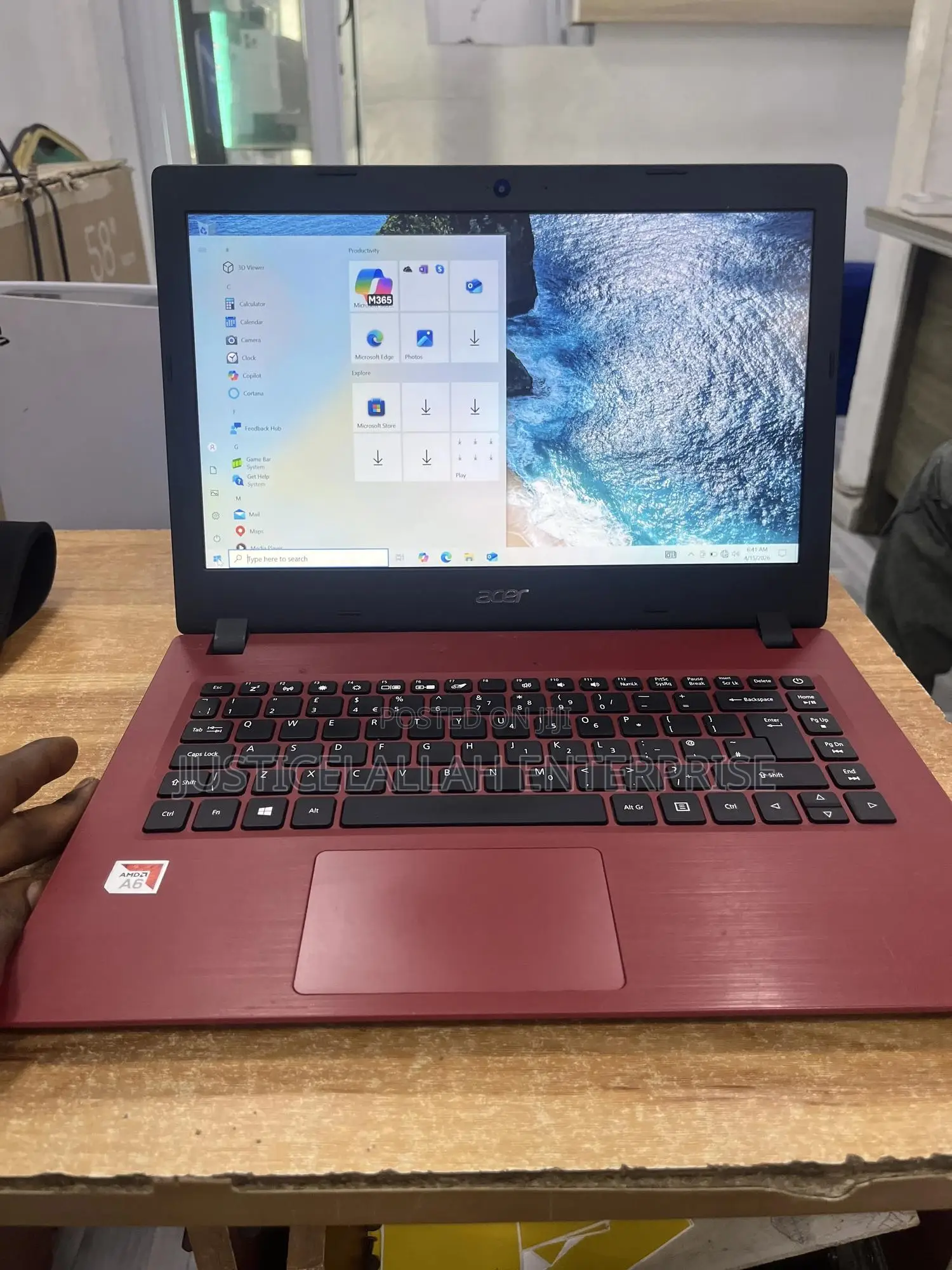 Laptop Acer Aspire 3 A314-31 8GB AMD A6 SSD 256GB