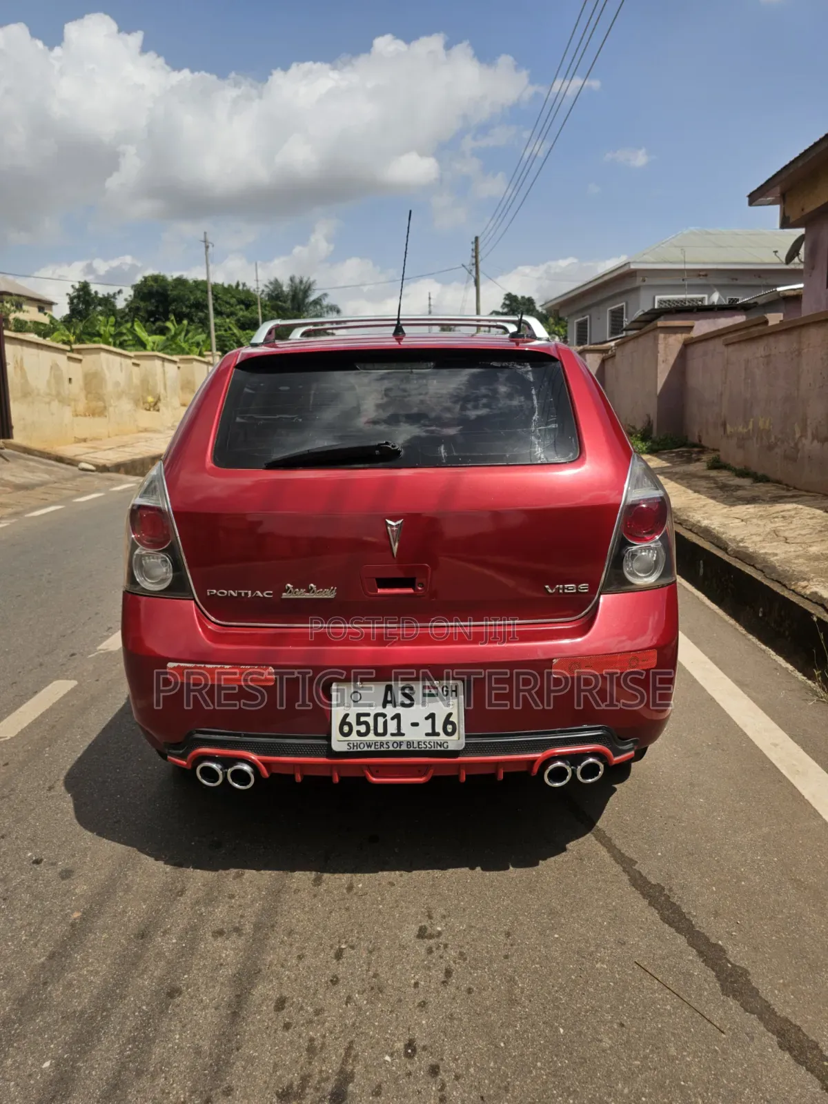 Pontiac Vibe 2.4L 2010 Red