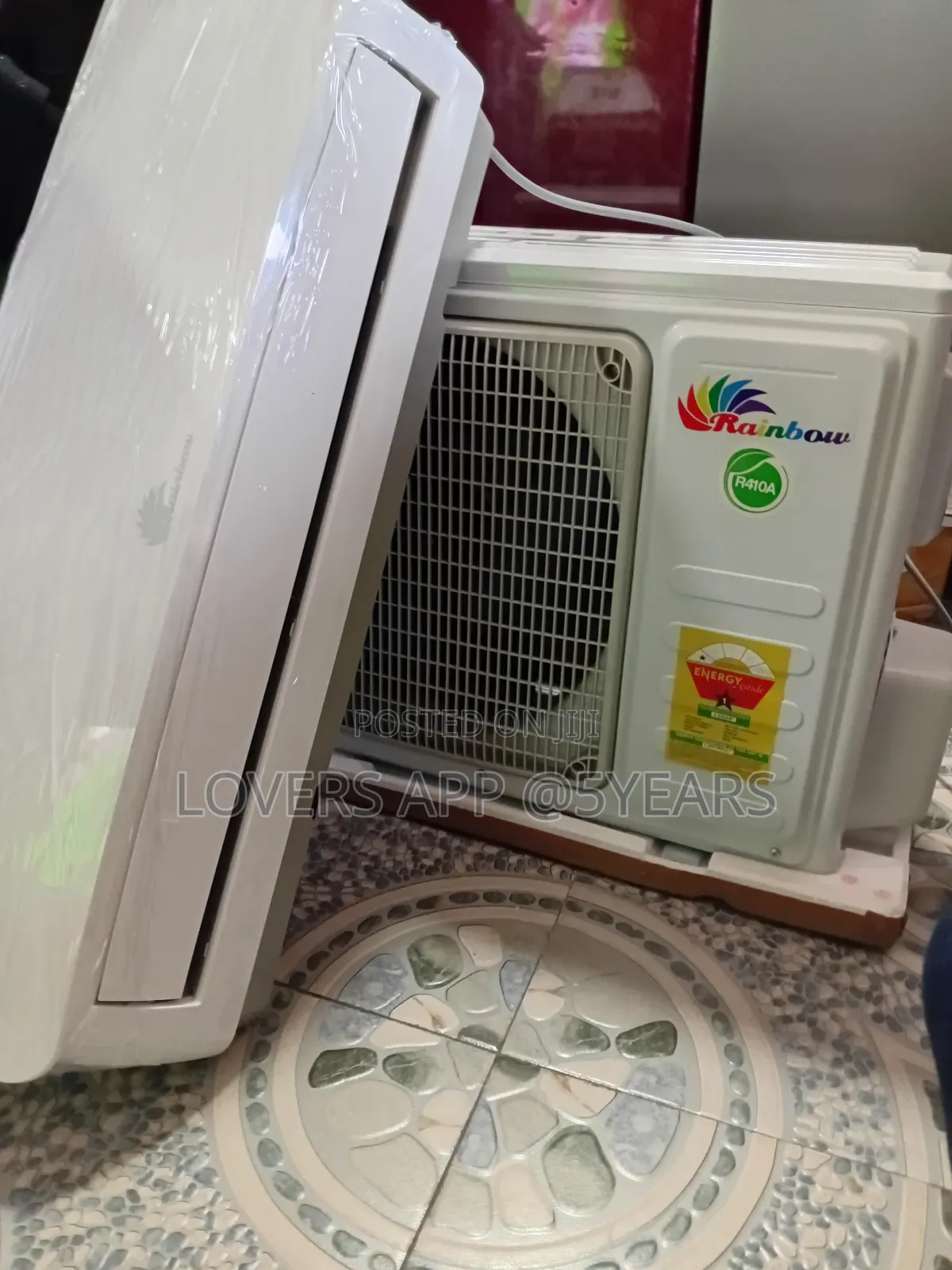 1.5hp Rainbow Frosty White Ac Premium Window Cooling.