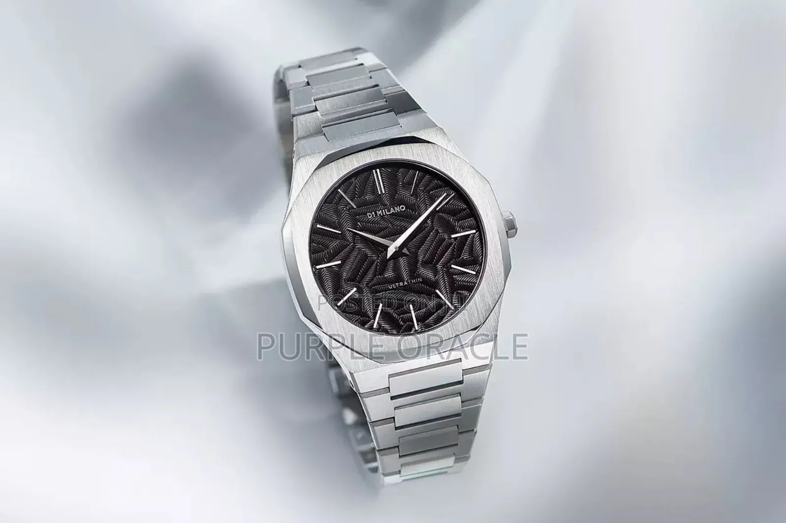D1 Milano 40mm Ultra Thin Black Dial.