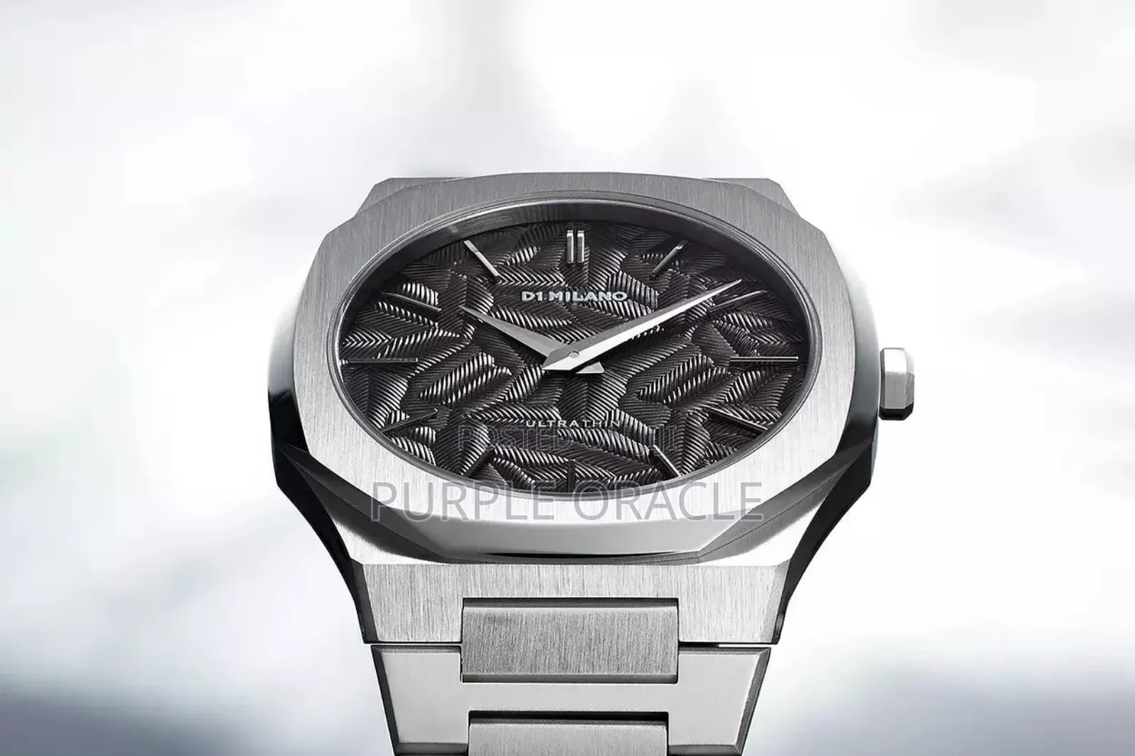D1 Milano 40mm Ultra Thin Black Dial.