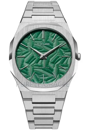 D1 Milano 40mm Silver Ultra Thin Green Dial
Watch