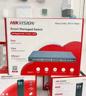 Hikvision Ds-3e1552p-Si
48 Port Gigabit Smart Poe Switch