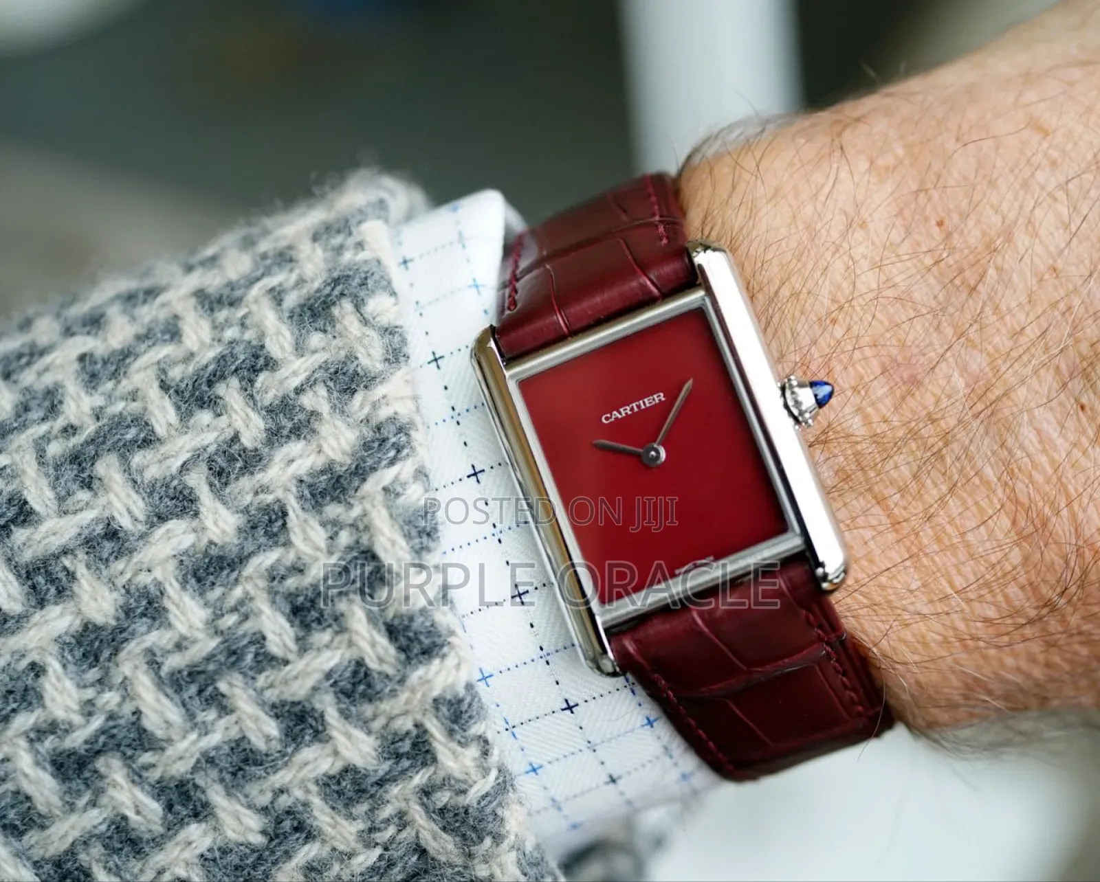 Cartier Tank Le Must Red
Wristwatch.