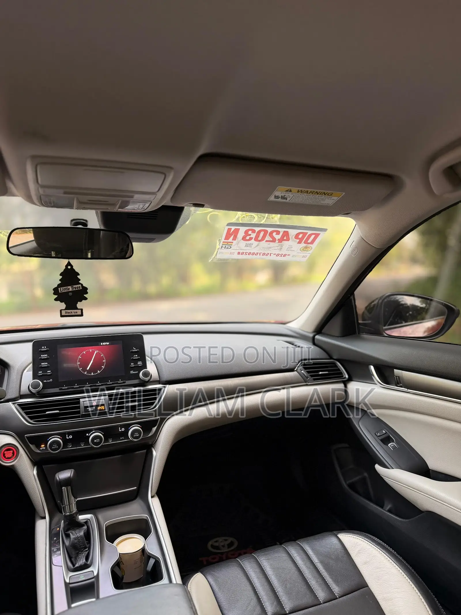 Honda Accord Sport 2018 Red