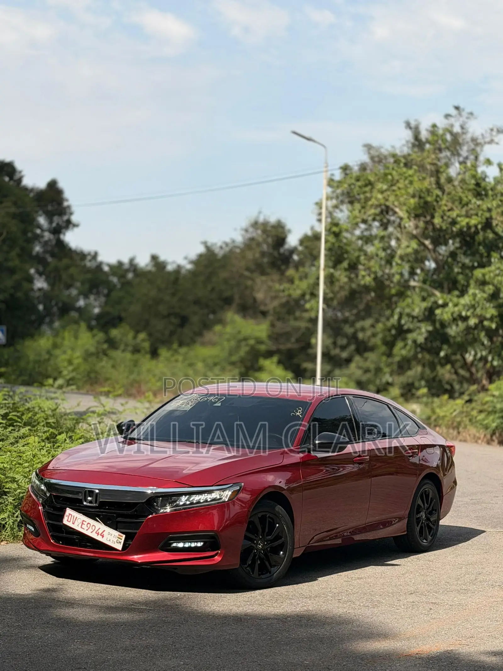 Honda Accord Sport 2018 Red