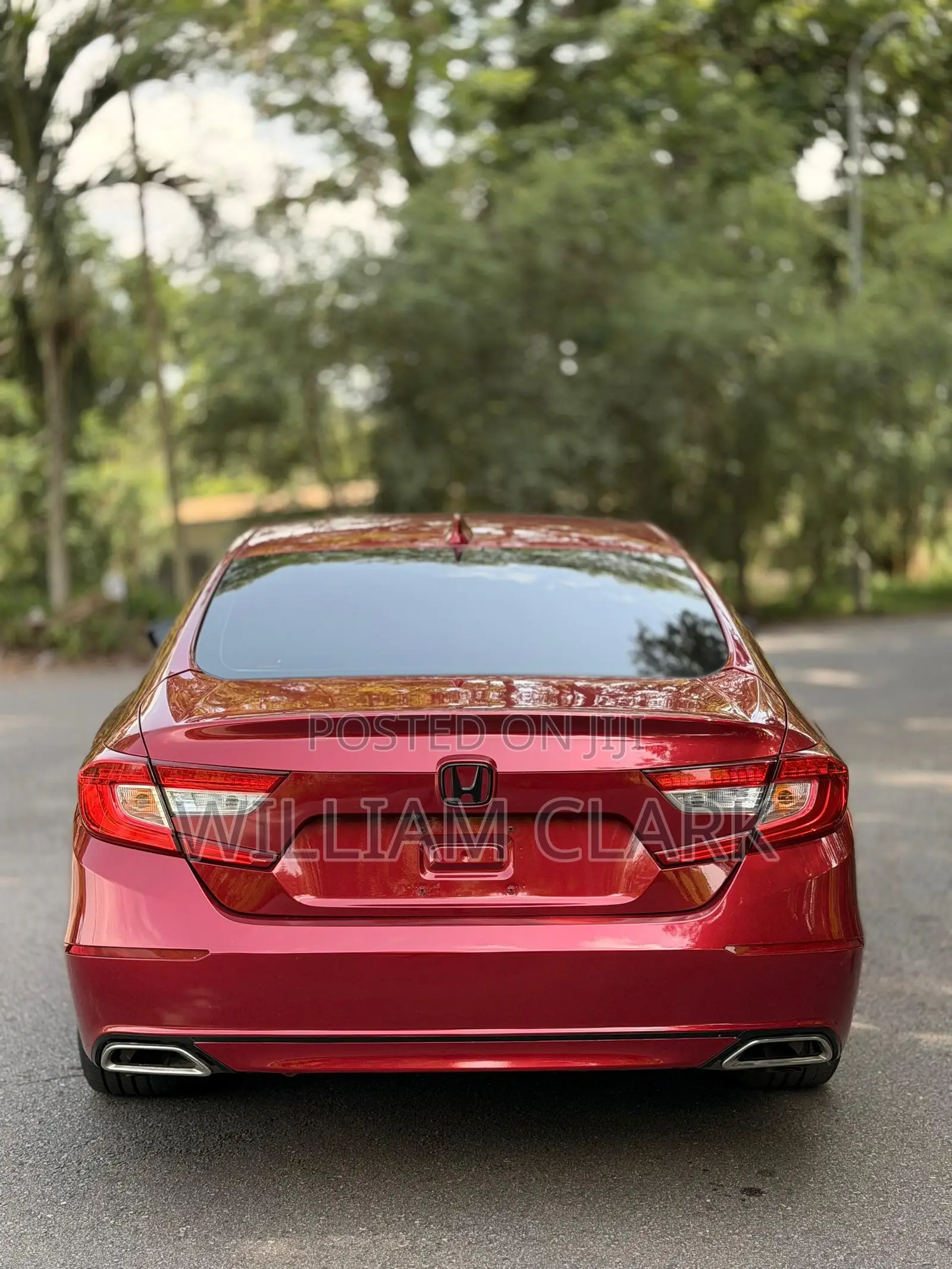 Honda Accord Sport 2018 Red