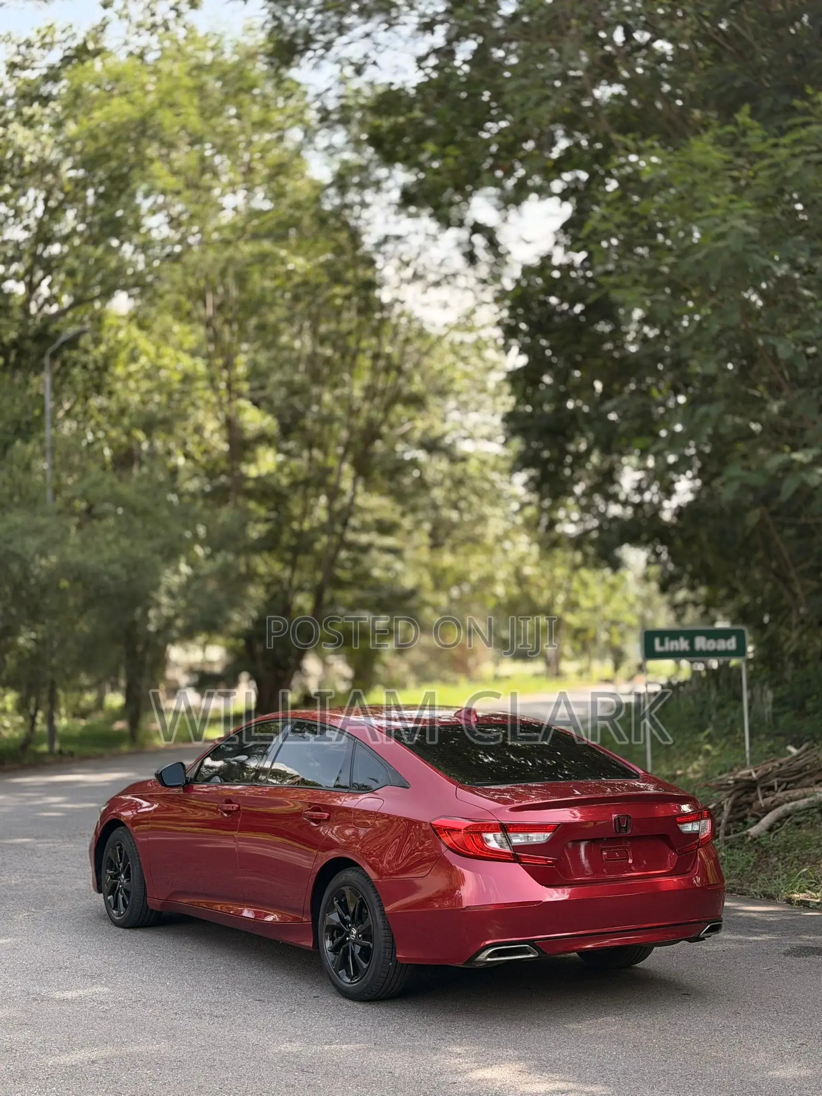 Honda Accord Sport 2018 Red