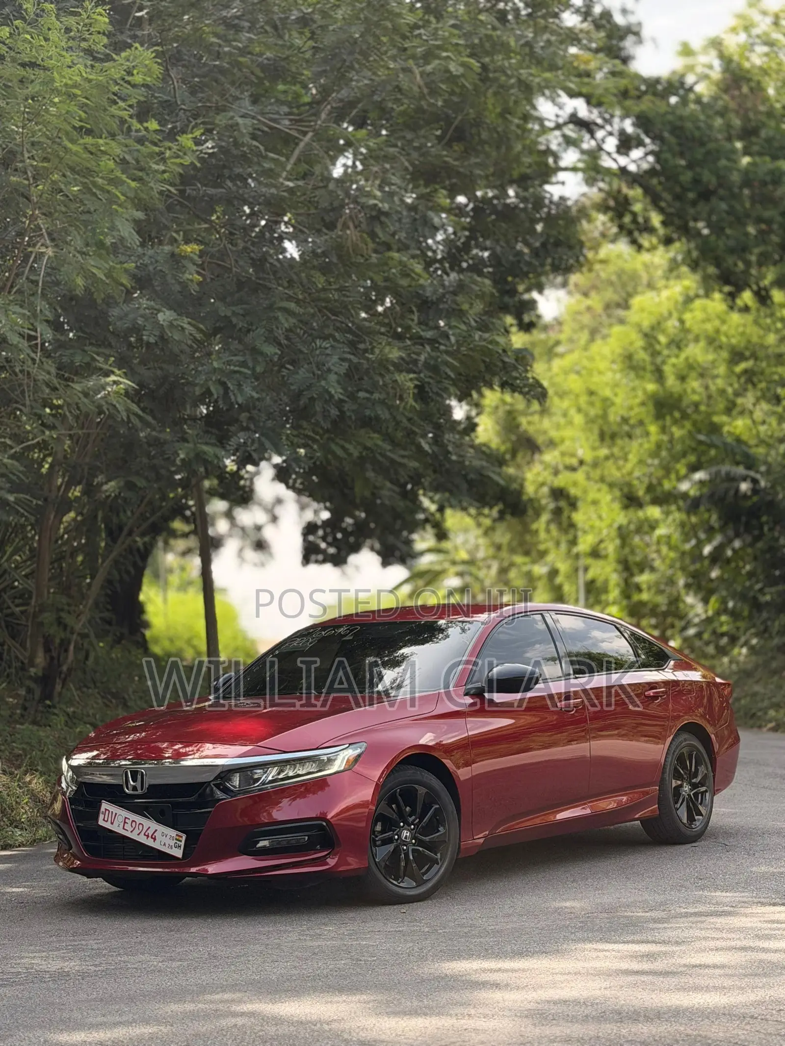 Honda Accord Sport 2018 Red