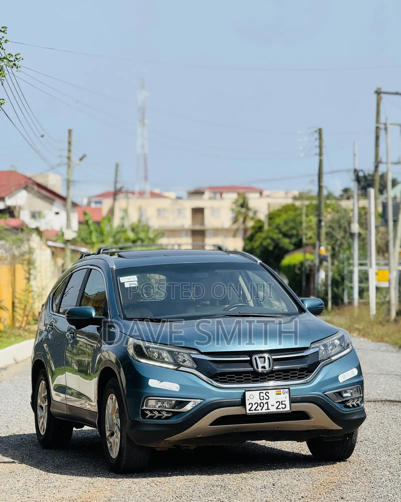 Honda CR-V EX-L 4dr SUV AWD (2.4L 4cyl CVT) 2015 Green