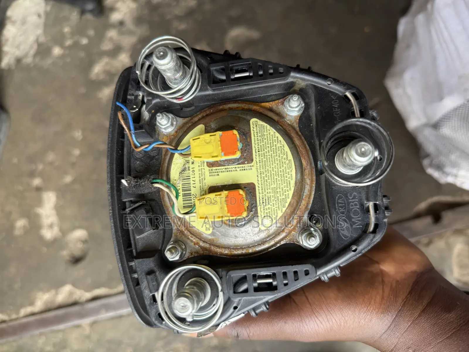 2015-2017 Hyundai Sonata Driver Side Steering Wheel Air Bag