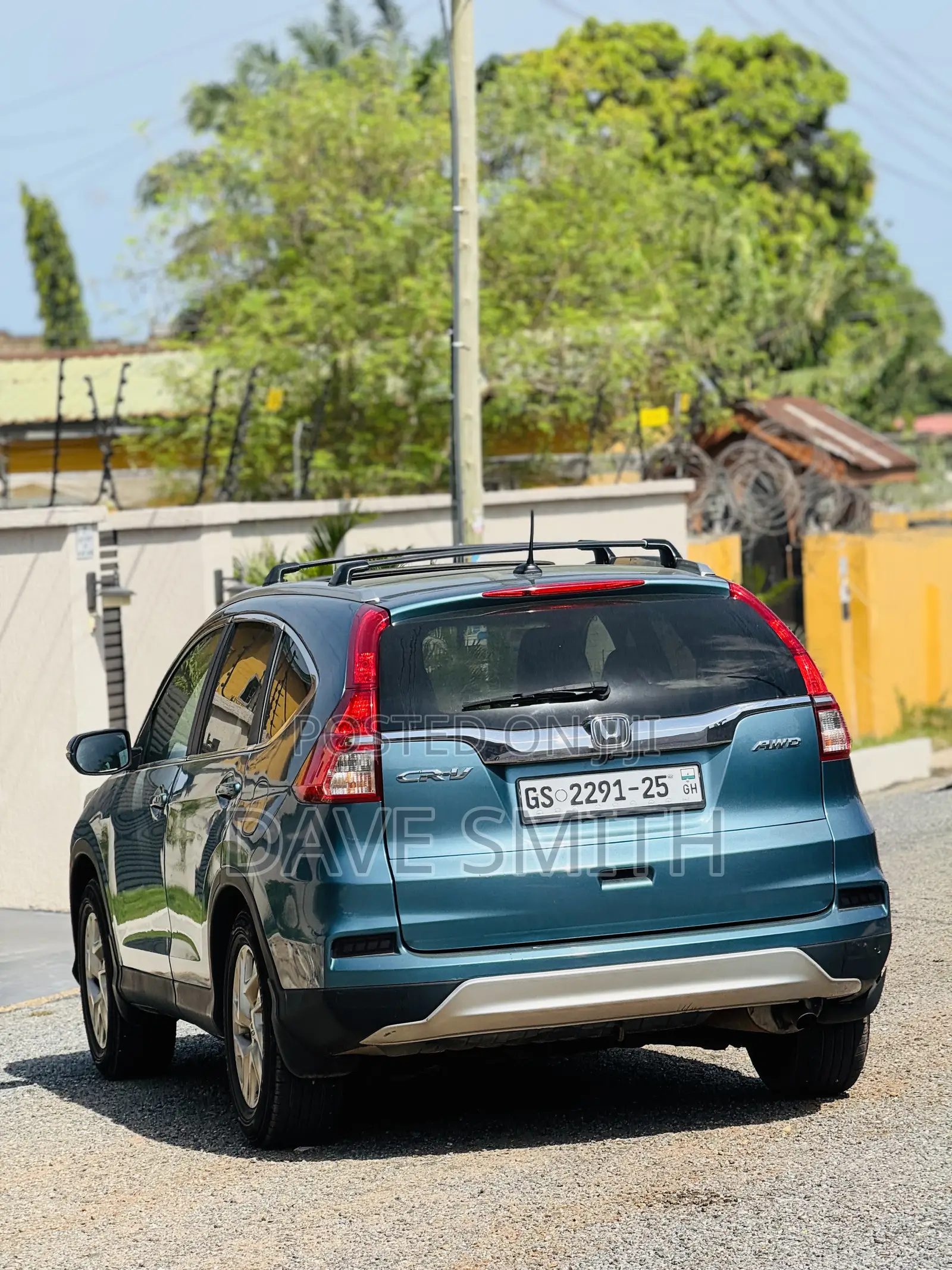 Honda CR-V EX-L 4dr SUV AWD (2.4L 4cyl CVT) 2015 Green