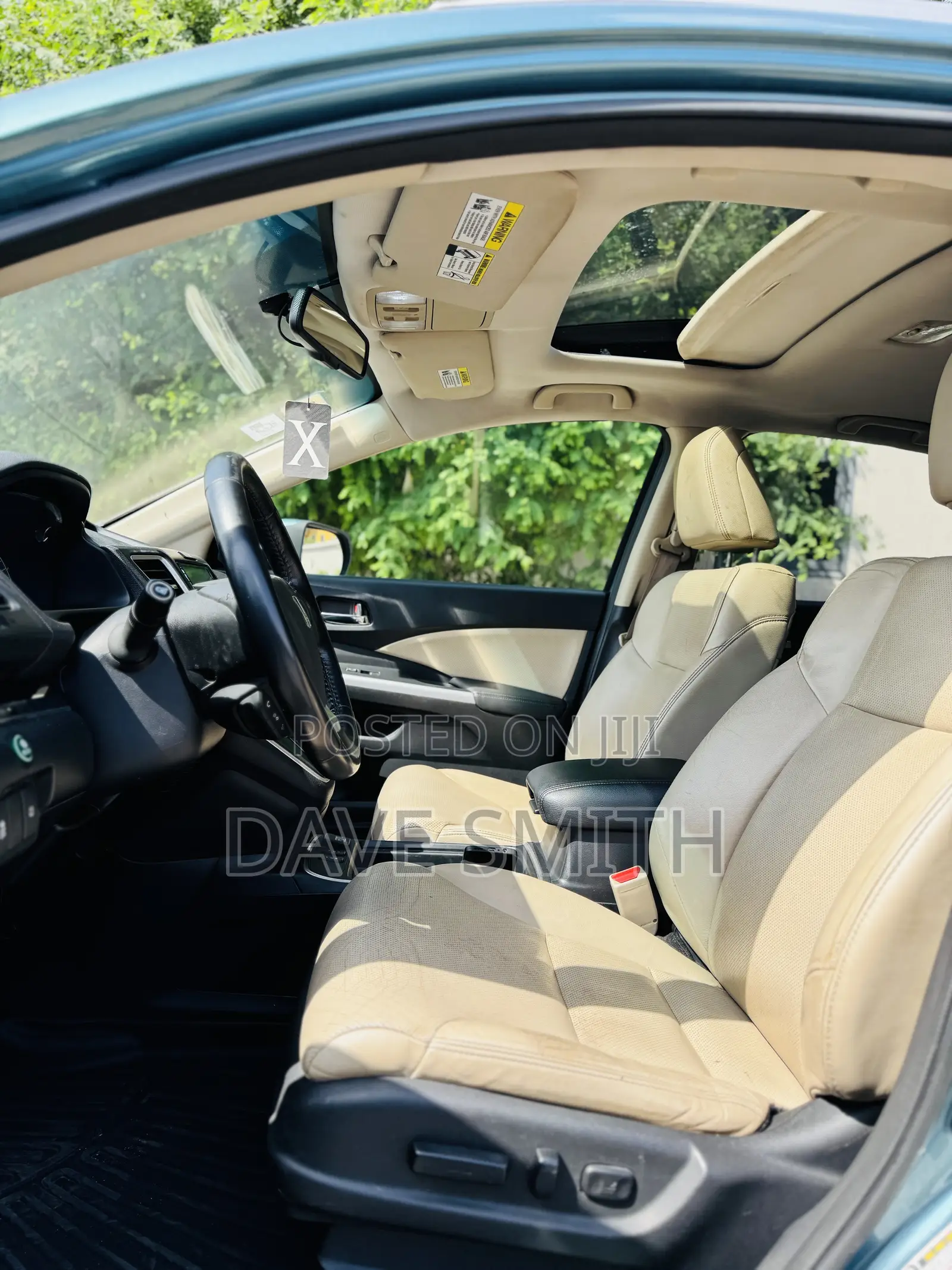 Honda CR-V EX-L 4dr SUV AWD (2.4L 4cyl CVT) 2015 Green