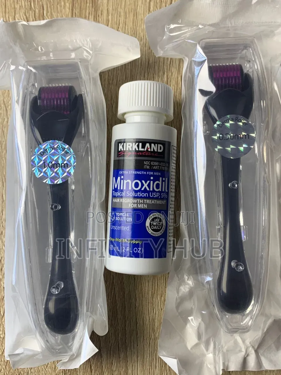 Original Kirkland Minoxidil and Roller