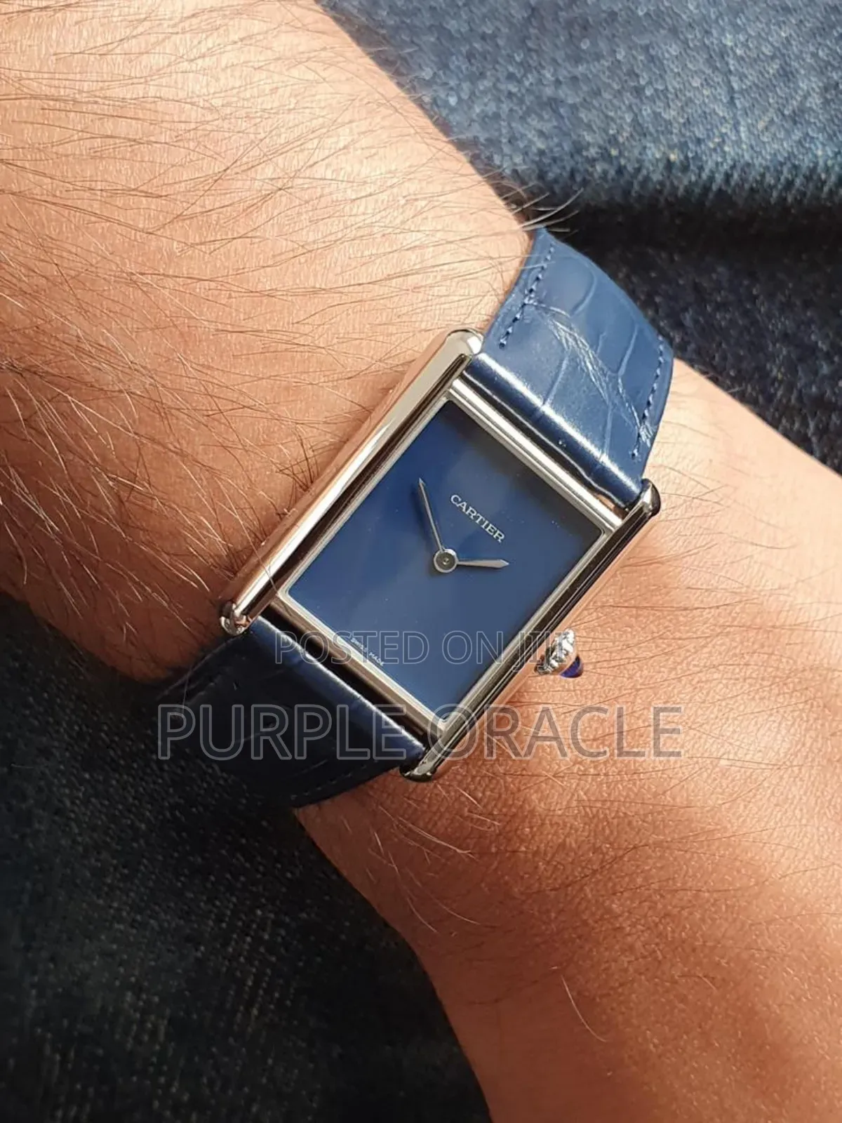 Cartier Tank Le Must Blue
Watch.