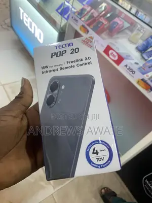 New Tecno Pop 20 64 GB Black