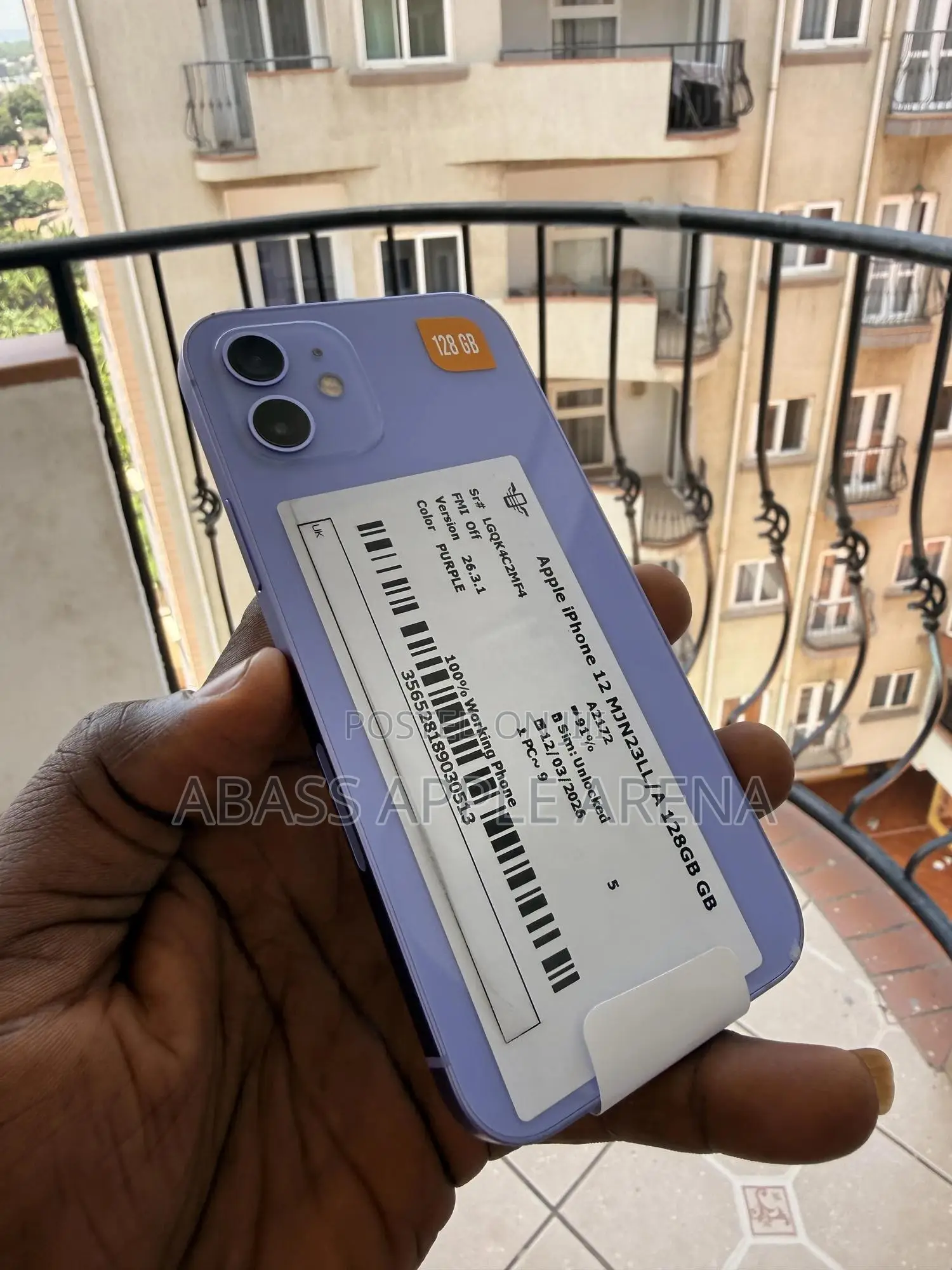 Apple iPhone 12 128 GB Purple