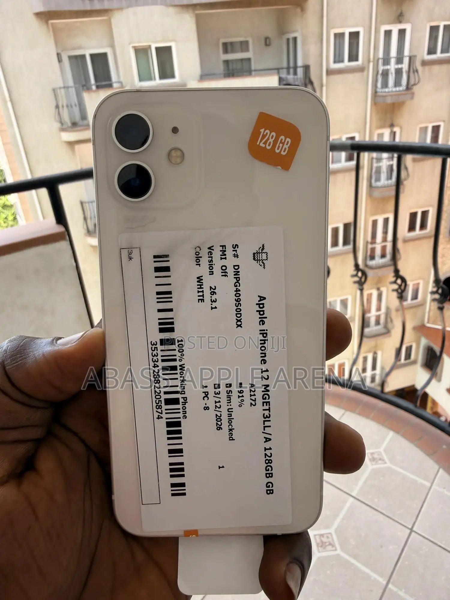 Apple iPhone 12 128 GB White