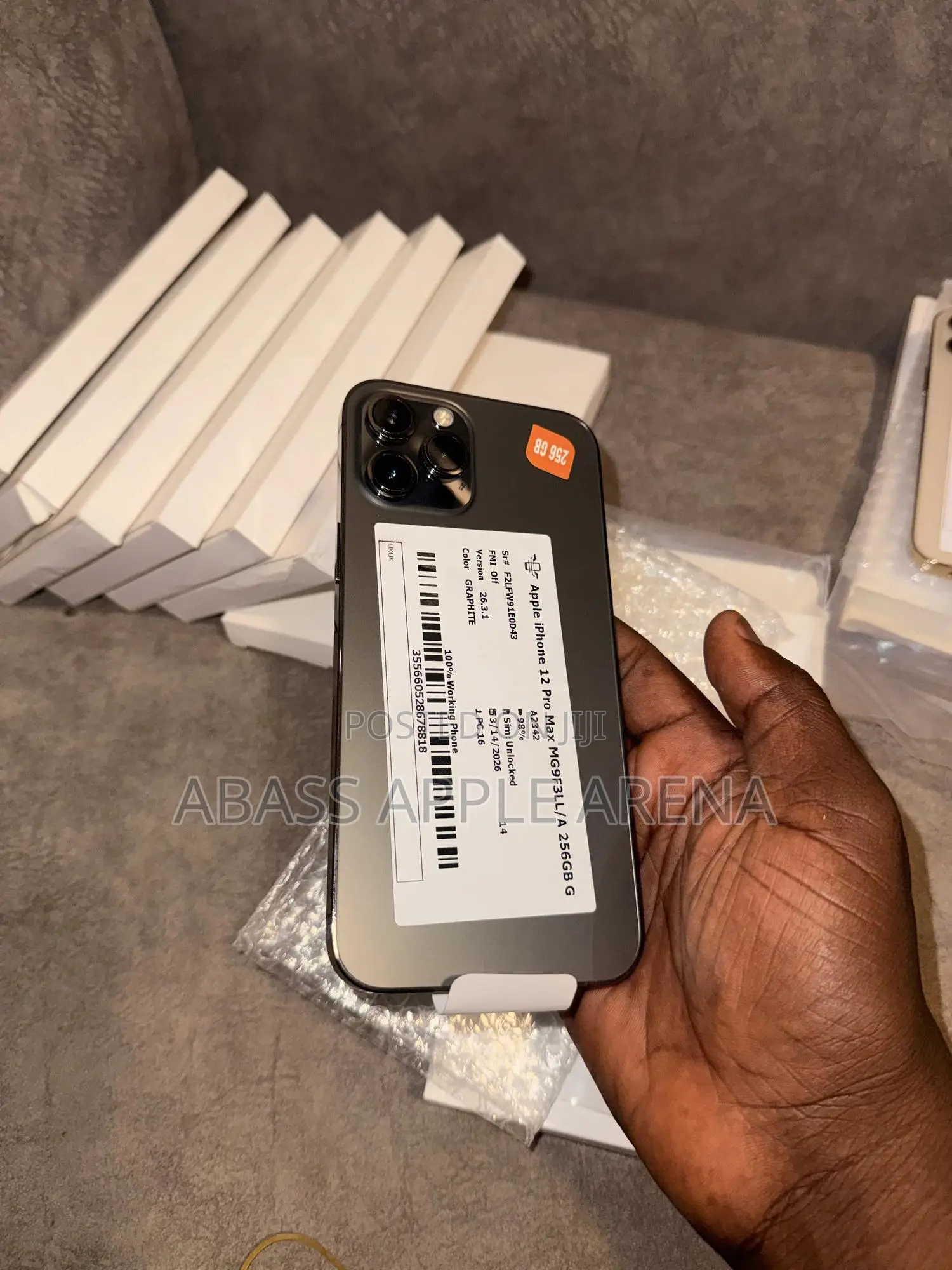 Apple iPhone 12 Pro Max 256 GB Gray