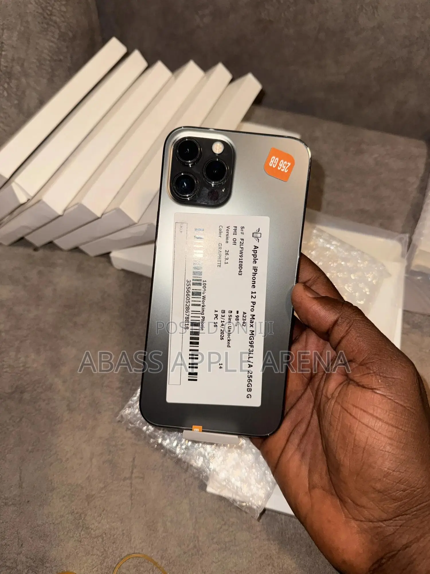 Apple iPhone 12 Pro Max 256 GB Gray