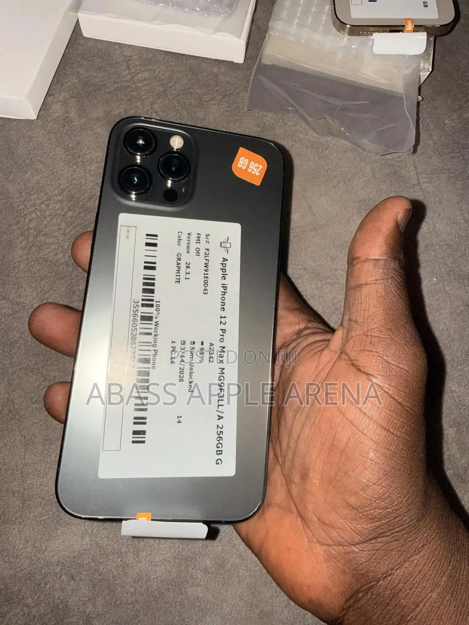Apple iPhone 12 Pro Max 256 GB Gray