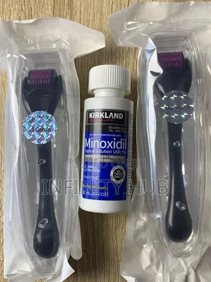 Kirkland Minoxidil and Derma Roller