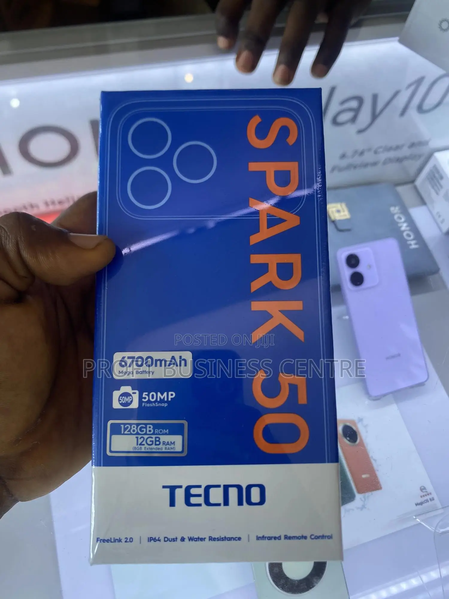 New Tecno Spark 50 128 GB Black