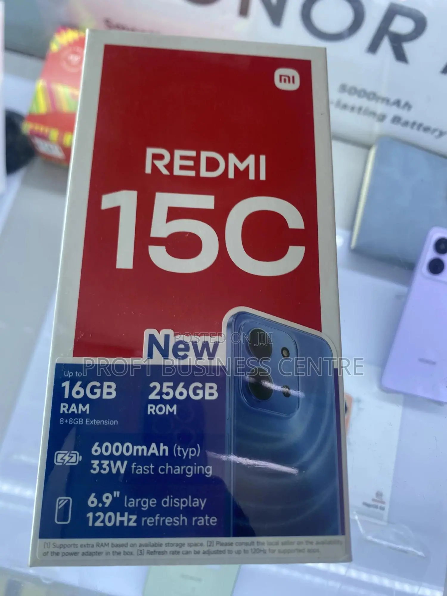 New Xiaomi Redmi 15 5G 256 GB Black