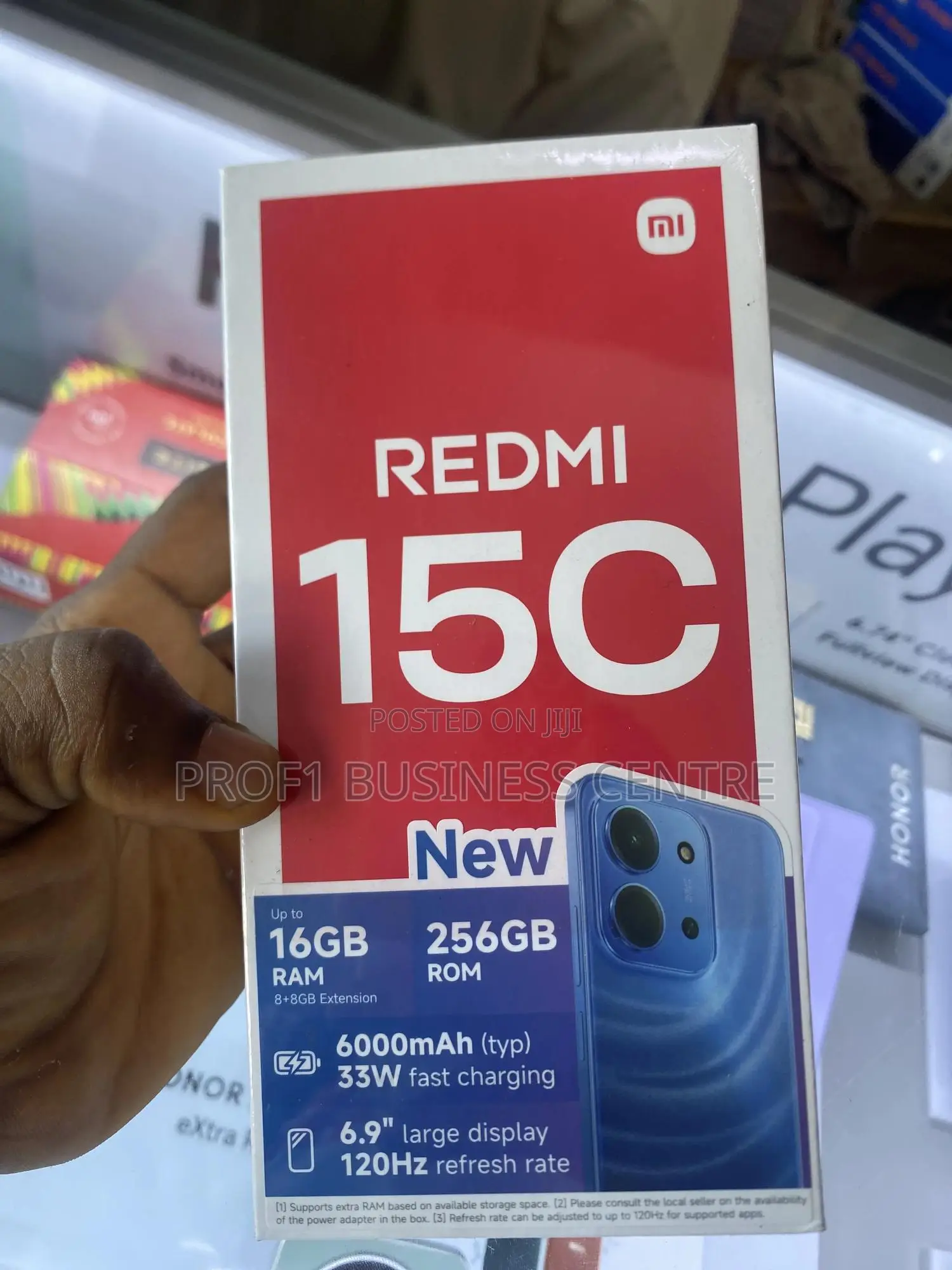 New Xiaomi Redmi 15 5G 256 GB Black