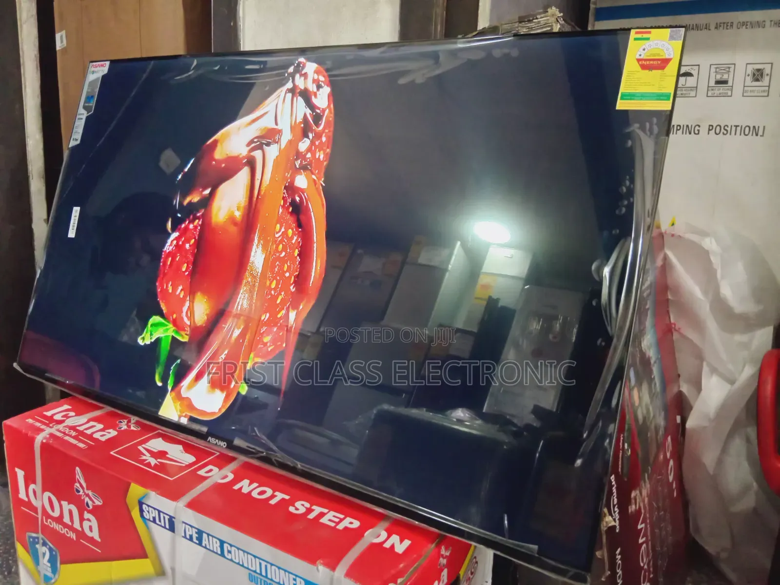 Asano 50 Smart Tv Sharp Glow, Tv That Stands Clear