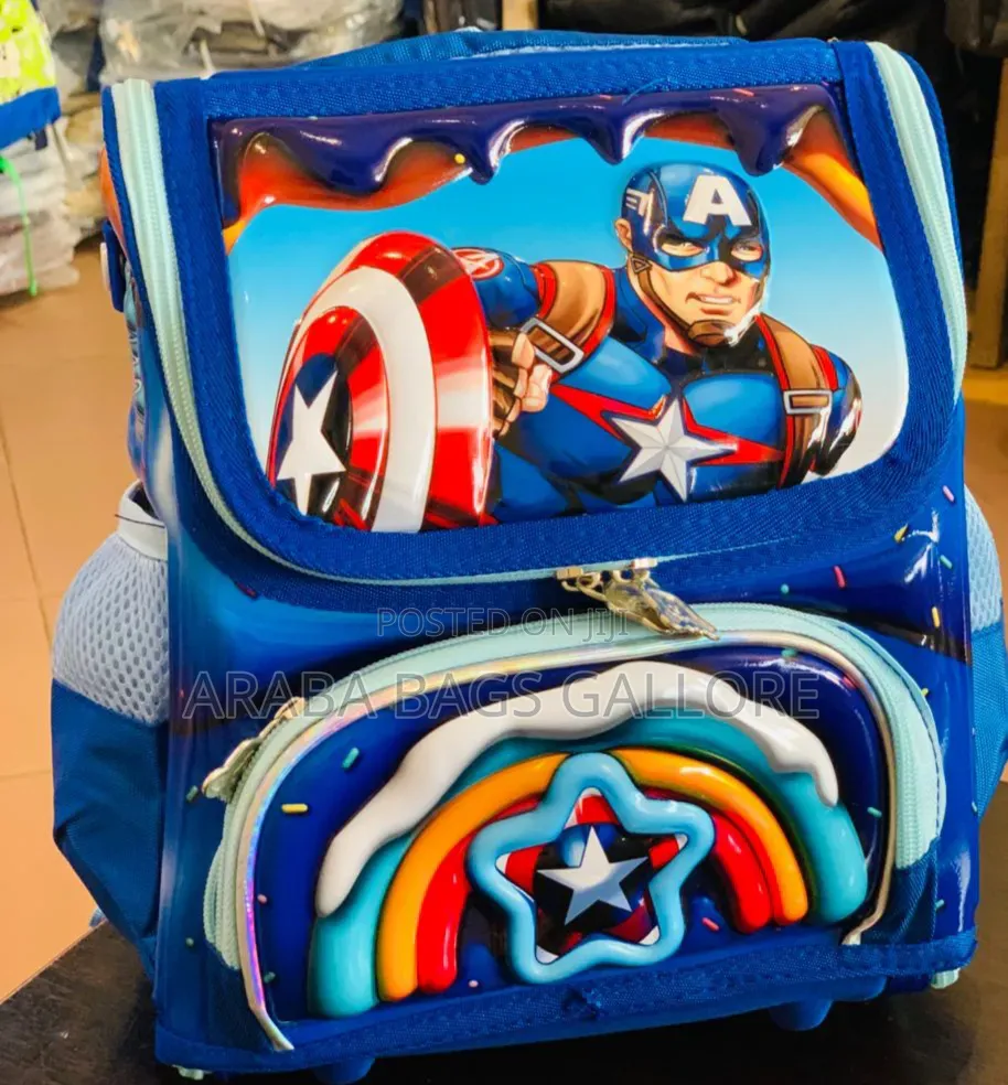 Quality Cartoon Kids School Bag