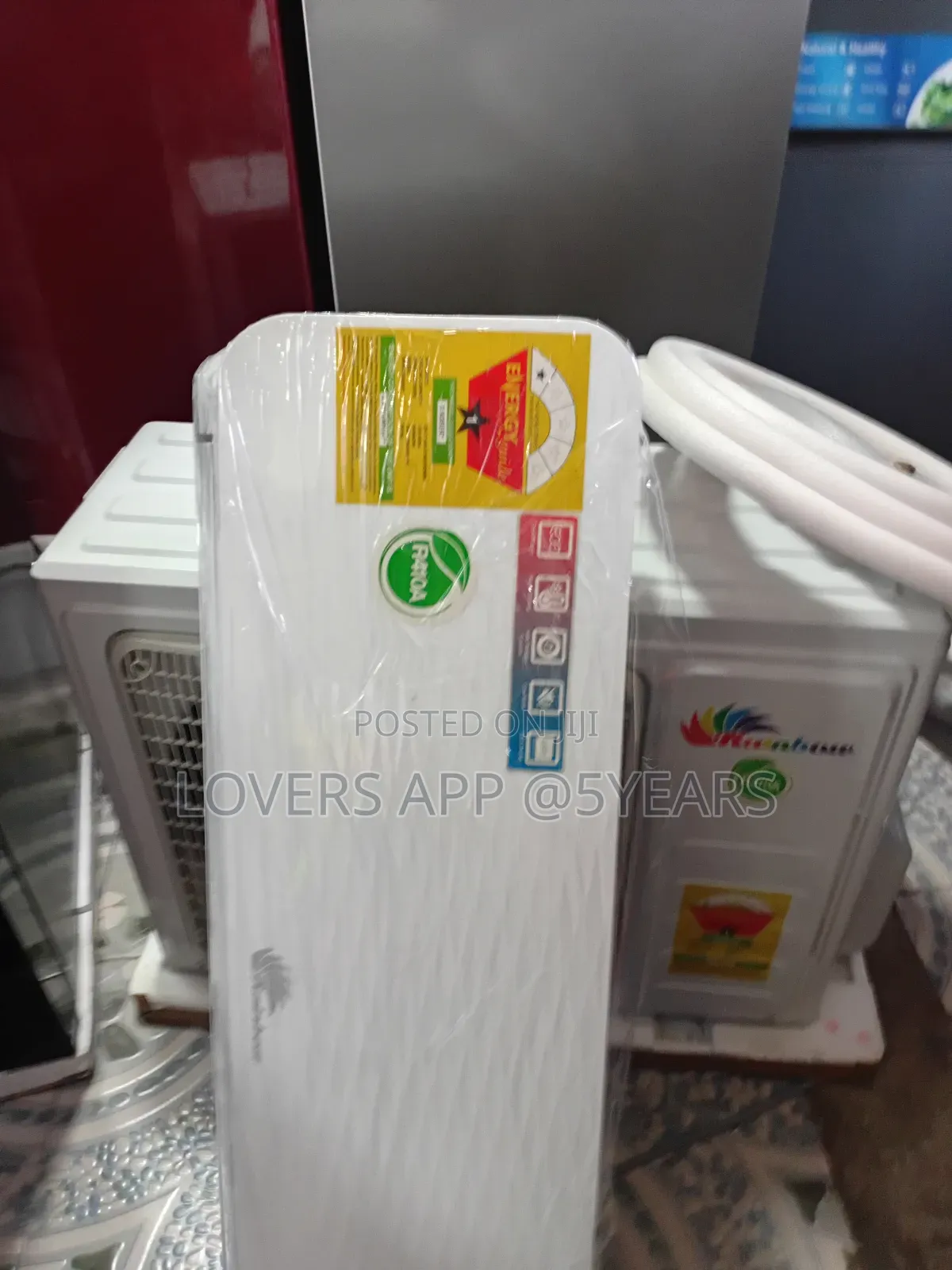 1.5hp White Rainbow Coolwave Window Ac Powerful Performance.