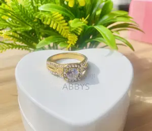 Vintage Infinity Zirconia Engagement/Promise Ring