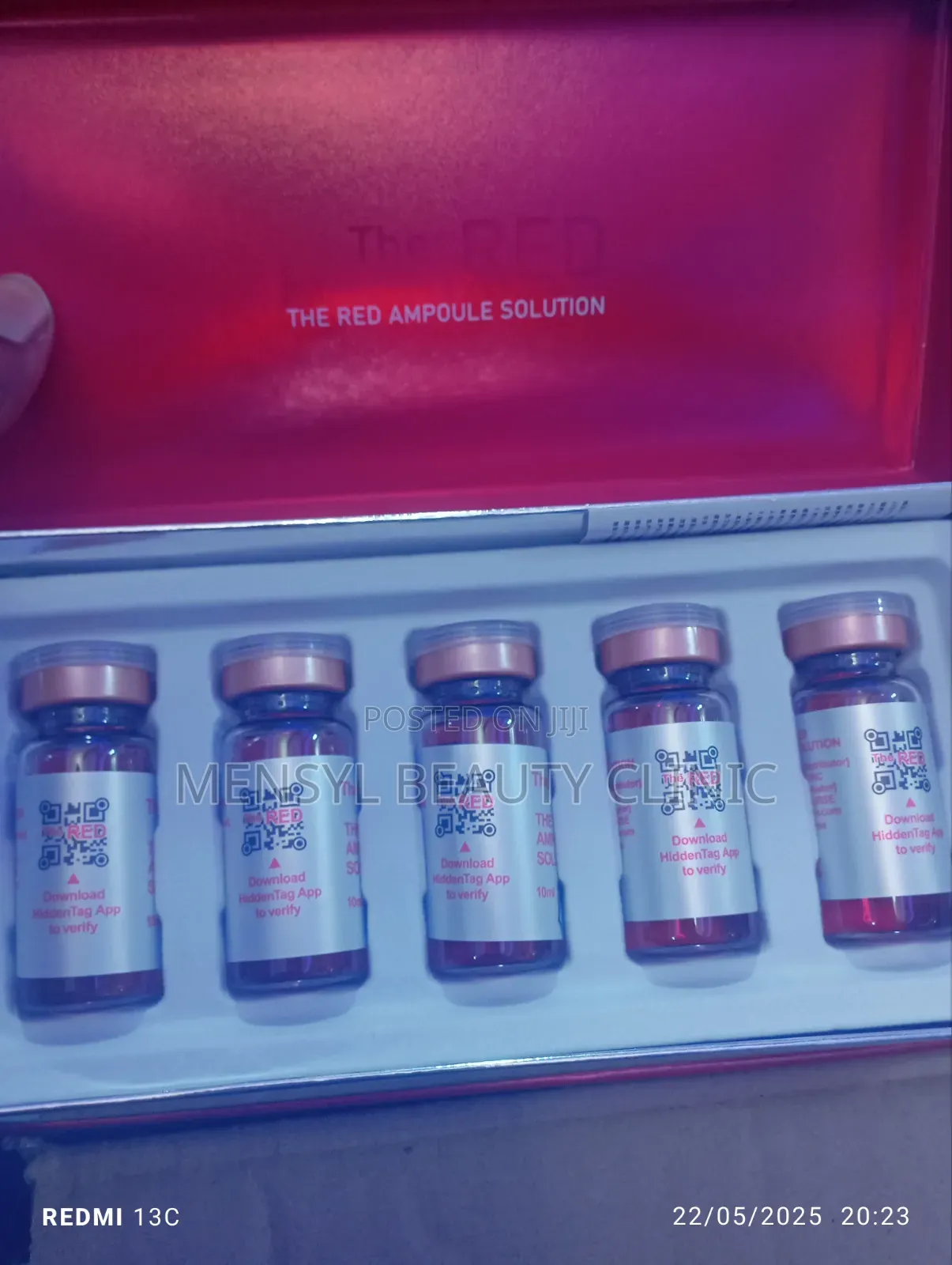 Red Lipolysis Injection for Stubborn Fat on Face, Tummy Inner Thighs