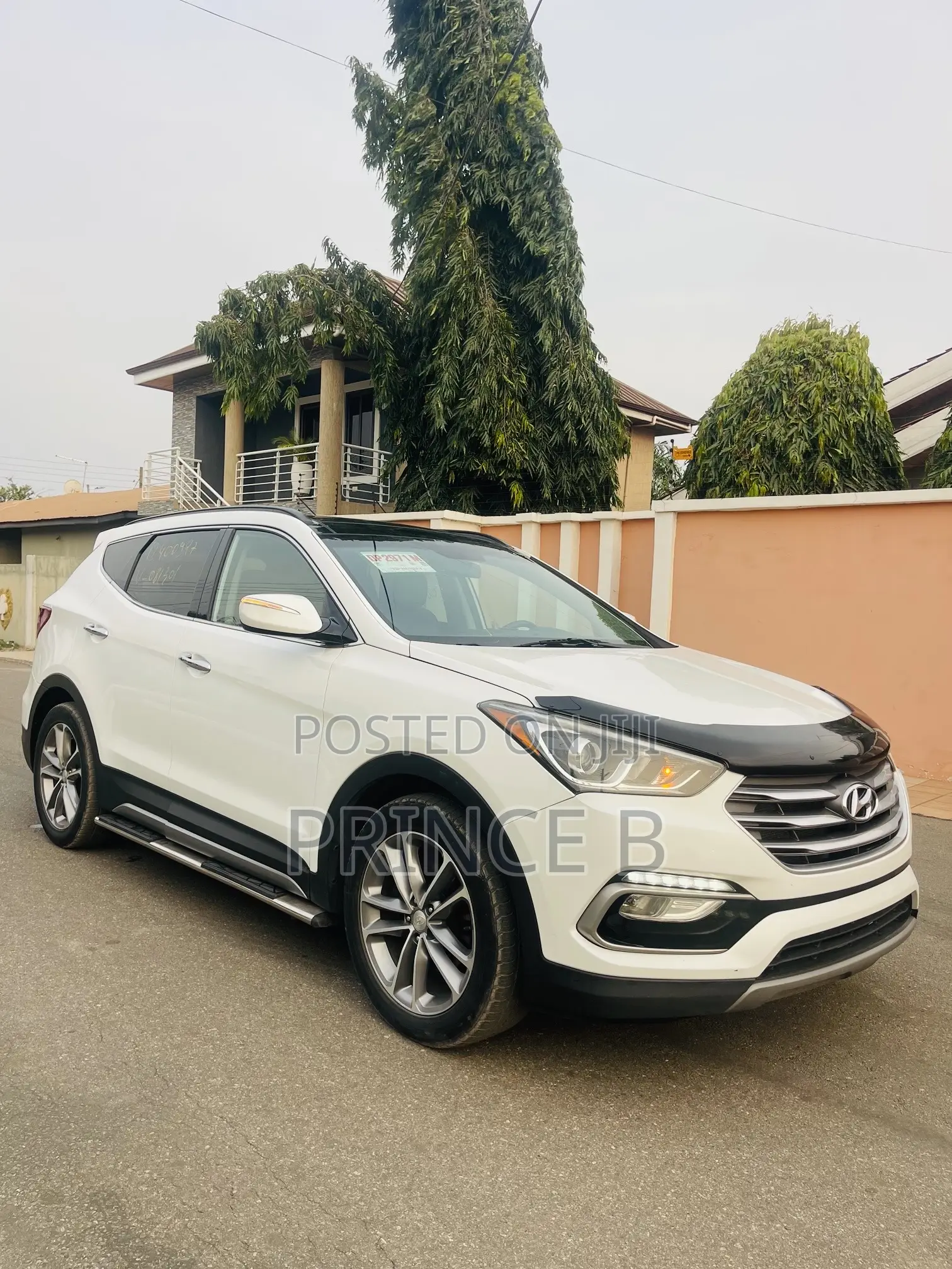 Hyundai Santa Fe Limited Ultimate AWD 2018 White