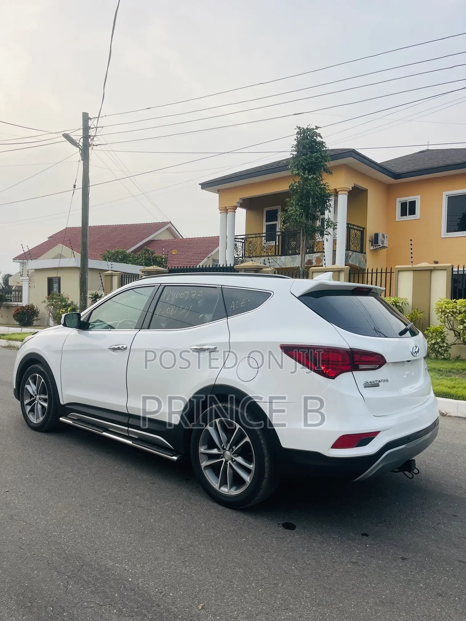 Hyundai Santa Fe Limited Ultimate AWD 2018 White