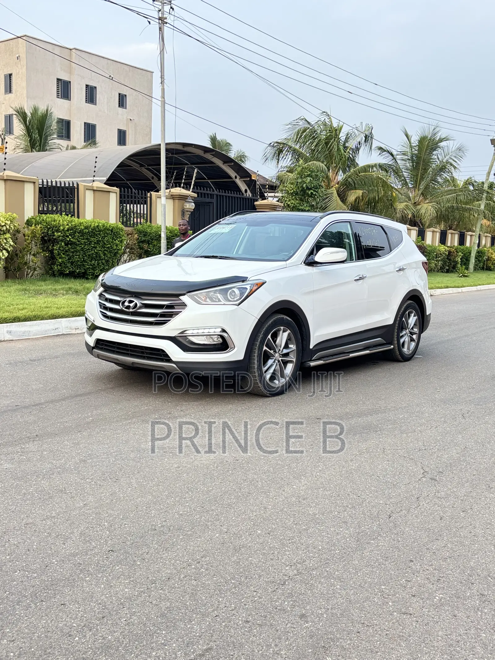 Hyundai Santa Fe Limited Ultimate AWD 2018 White