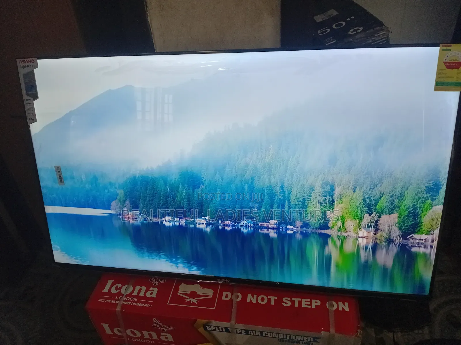 Enjoy Big Screen Viewing With Asano 50” Smart Tv