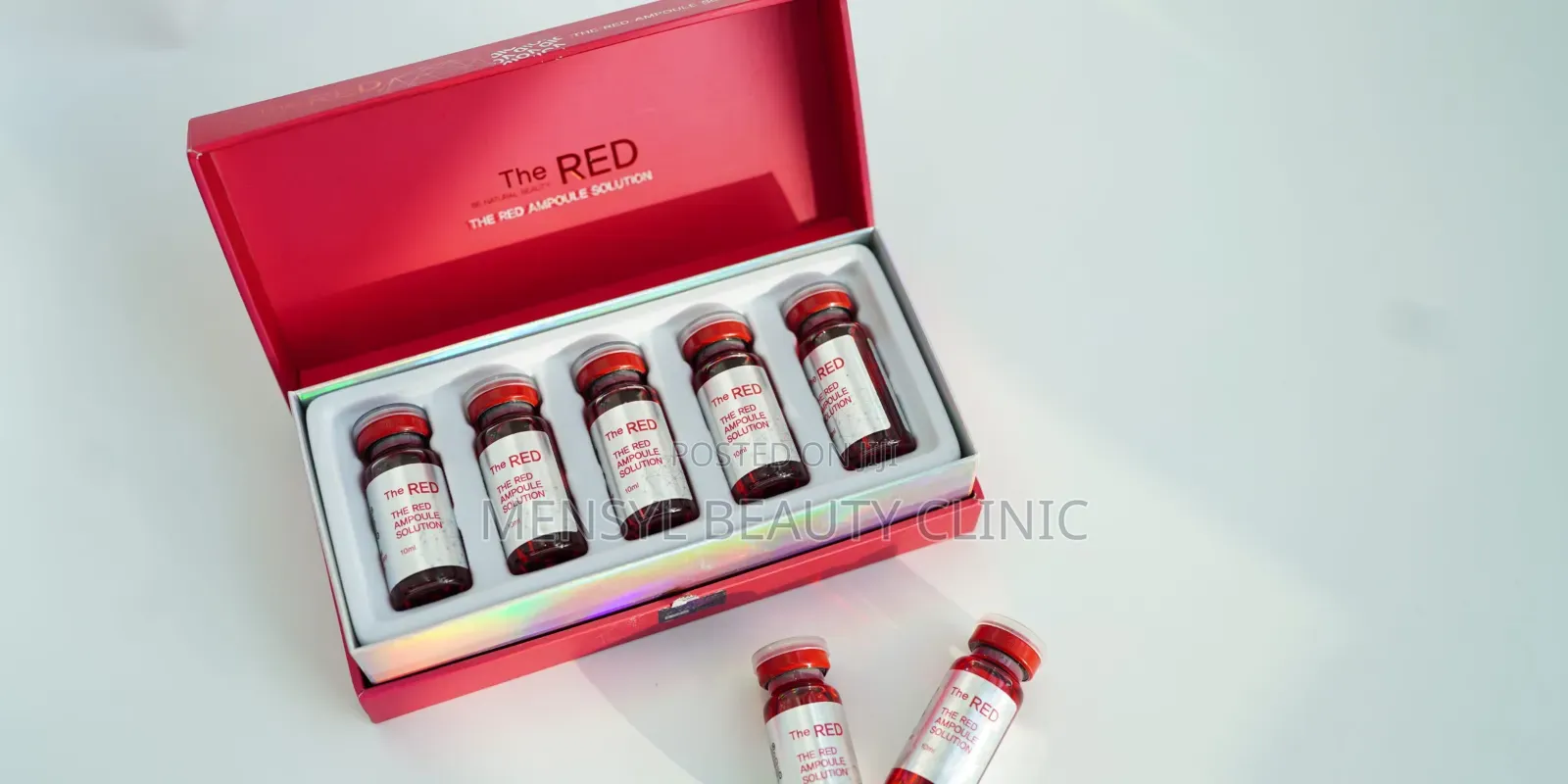 Red Lipolysis Injection for Stubborn Fat on Face, Tummy Inner Thighs