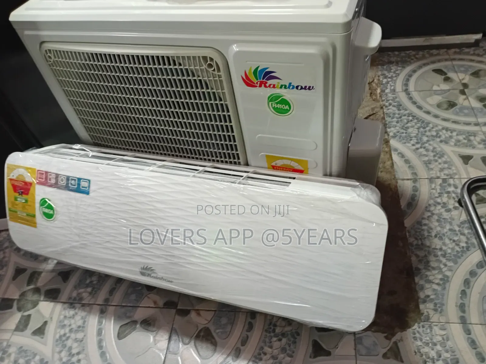 1.5hp Rainbow Elite White Ac- Window Cooling Expert.