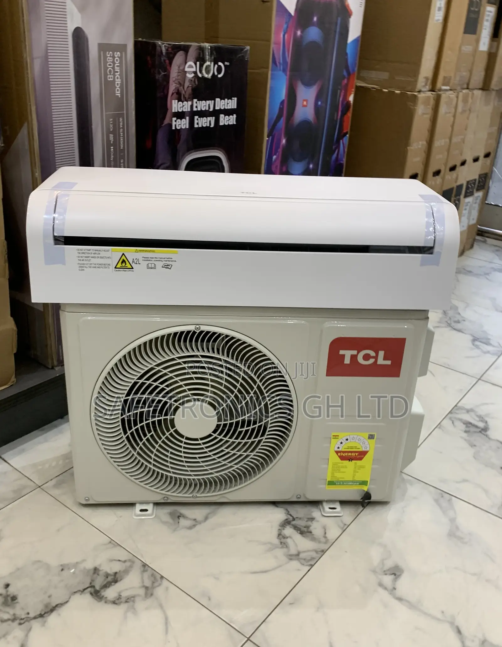 Secure New TCL 1.5 White Most 1.5 Hp Sleek White Ac