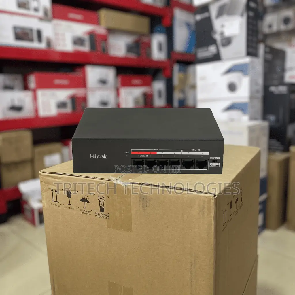 Hikvision Ns-0106mp-35
4 Port Fast Ethernet Unmanaged Poe Switch