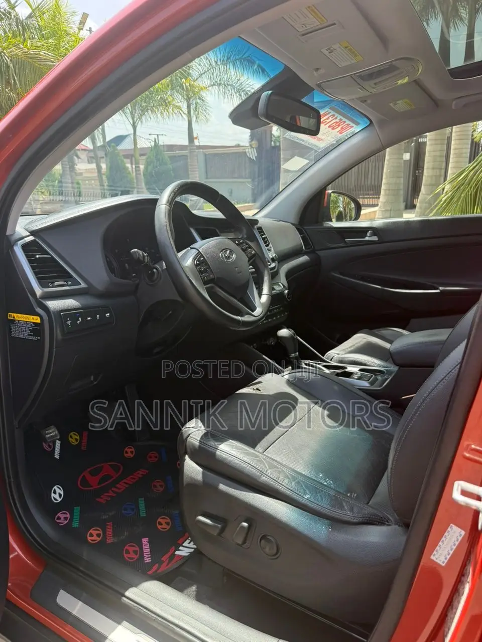 Hyundai Tucson Limited AWD 2017 Orange