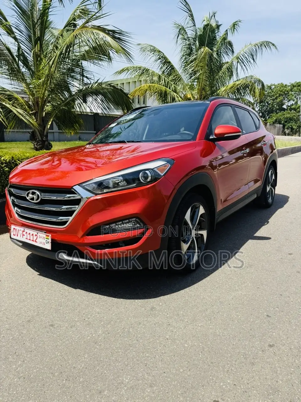 Hyundai Tucson Limited AWD 2017 Orange
