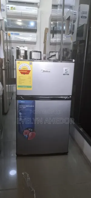 Midea Table Top Double Door Fridge 95l Available