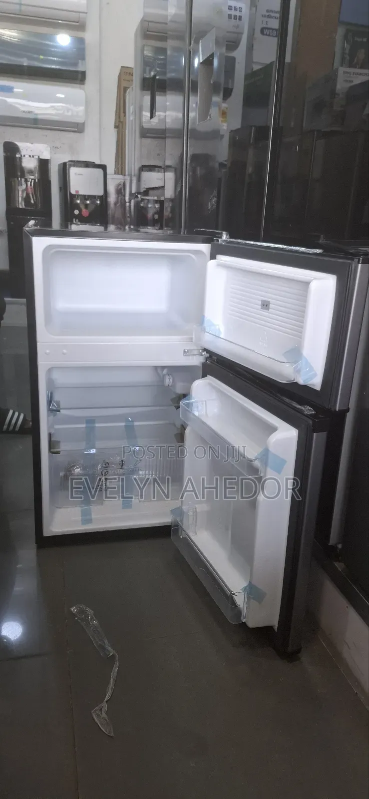 Midea Table Top Double Door Fridge 95l Available