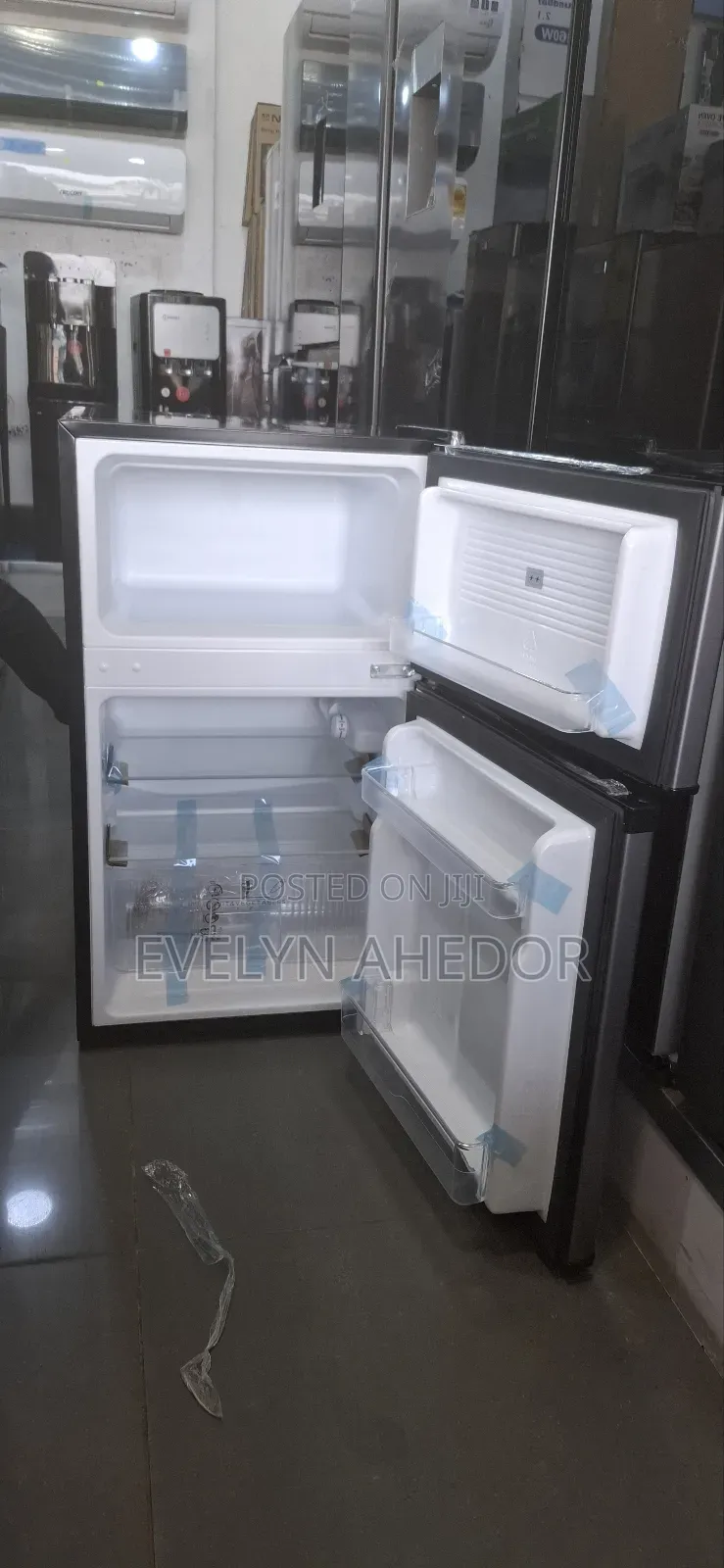 Midea Table Top Double Door Fridge 95l Available