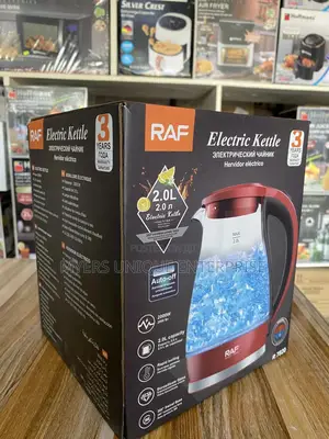 Neatly Sealed Raf 2.0l Glass Kettle