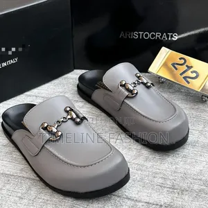 Aristocrat Men's Half Shoe Size 39_46 Gray Colour